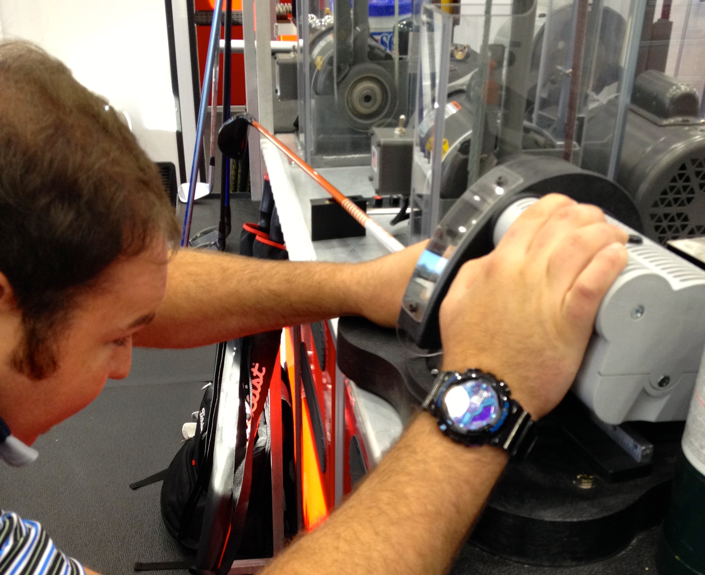 Jun Lee Pebble Beach Titleist Tour Van